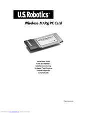 US Robotics USR5411 Installation Manual