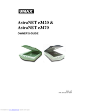 UMAX Technologies AstraNET e3470 Owner's Manual