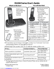 Uniden D2280-9 User Manual