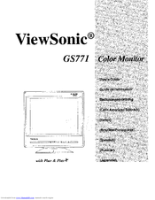 Viewsonic GS771 User Manual