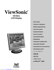 Viewsonic VE702m User Manual