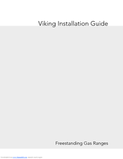 Viking VCRT301 Installation Manual