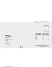 Viking Professional Custom VGIC536-6BSS Installation Manual