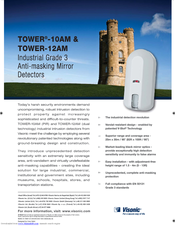 Visonic Tower-10AM Brochure & Specs