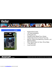 Vivitar CS-826 Specifications