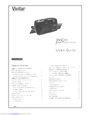 Vivitar Vivicam 3000 User Manual