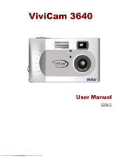Vivitar Vivicam 3640 User Manual
