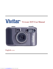 Vivitar Vivicam 3655 User Manual