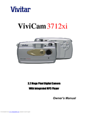 Vivitar Vivicam 3712xi Owner's Manual