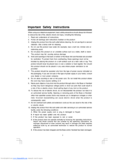 Vtech i5868 Operating Instructions Manual