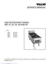 Vulcan-Hart MG12 Service Manual