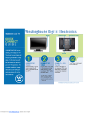Westinghouse W2602BK Quick Connect Manual