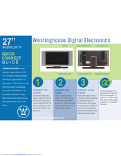 Westinghouse W32701 Quick Connect Manual