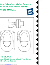 X10 VT30A Owner's Manual