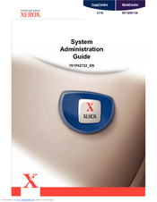 Xerox WorkCentre M118i System Administration Manual