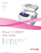 Xerox Phaser 6128 MFP User Manual