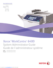 Xerox WorkCentre 6400S System Administrator Manual