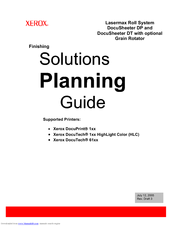 Xerox DocuTech 1 Series HLC Planning Manual