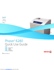 Xerox Phaser 6280N Quick Use Manual