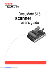 Xerox DocuMate 515 User Manual