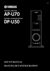 Yamaha DP-U50 Setup Manual