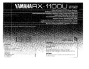 Yamaha RX-1100 Owner's Manual