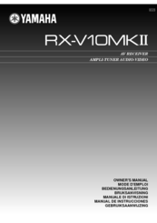 Yamaha RX-V10MKII Owner's Manual