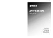 Yamaha RX-V596RDS Owner's Manual