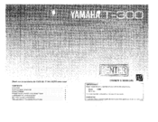 Yamaha T-300 Owner's Manual
