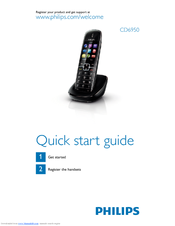 PHILIPS CD6950 Quick Start Manual