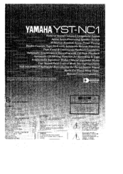 Yamaha YST-NC1 Owner's Manual