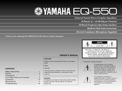 Yamaha EQ-550 Owner's Manual