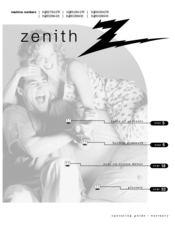 Zenith IQB36B86R Operating Manual