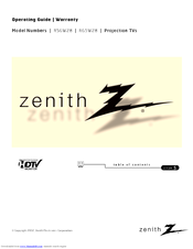 Zenith R56W28 Operating Manual