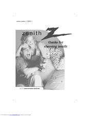 Zenith VCP353 User Manual