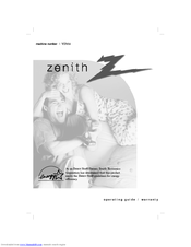 Zenith VCP354 Operating Manual