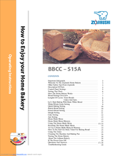 Zojirushi BBCC-S15A Operating Instructions Manual