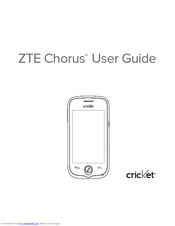 Zte Chorus D930 User Manual