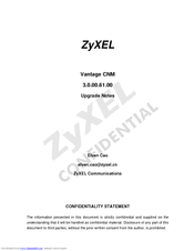 ZyXEL Communications P-662H-61 Upgrade Information