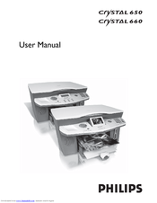 PHILIPS CRYSTAL 660 - NETWORK User Manual