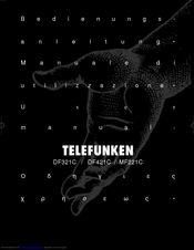 Telefunken DF321C User Manual