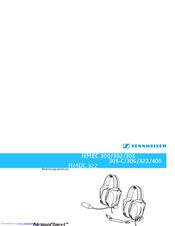 SENNHEISER HMDC HMEC 300 400 Instructions For Use Manual
