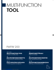 PARKSIDE KH 3027 MULTI-FUNCTION TOOL Operation And Safety Notes