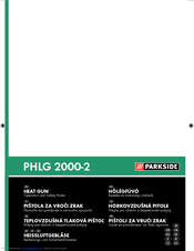 PARKSIDE PHLG 2000-2 Operation And Safety Notes