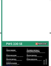 PARKSIDE PWS 230 SE Operation And Safety Notes