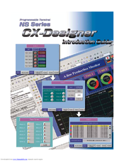 OMRON CX-DESIGNER - INTRODUCTION GUIDE Introduction Manual