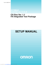 OMRON CX-One 1.1 Setup Manual