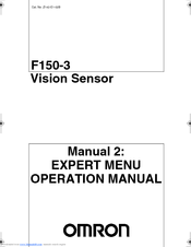 OMRON F150-3 - Operation Manual