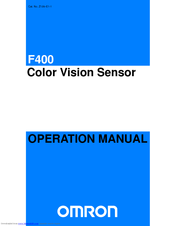 OMRON F400 Operation Manual