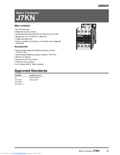 OMRON J7KN - Datasheet